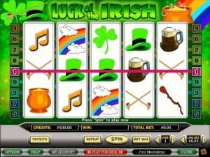 'Luck of the Irish'