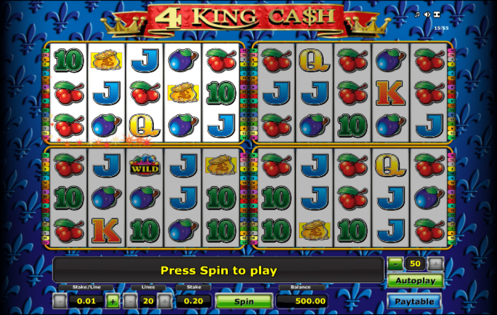 '4 King Cash'