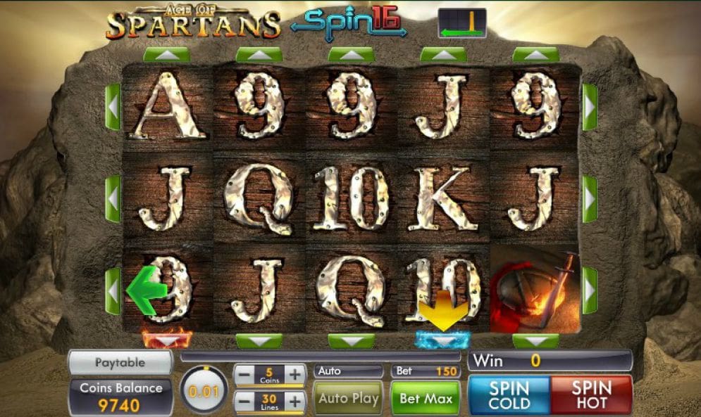 Age of Spartans Spin 16