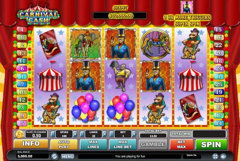 'Carnival Cash'