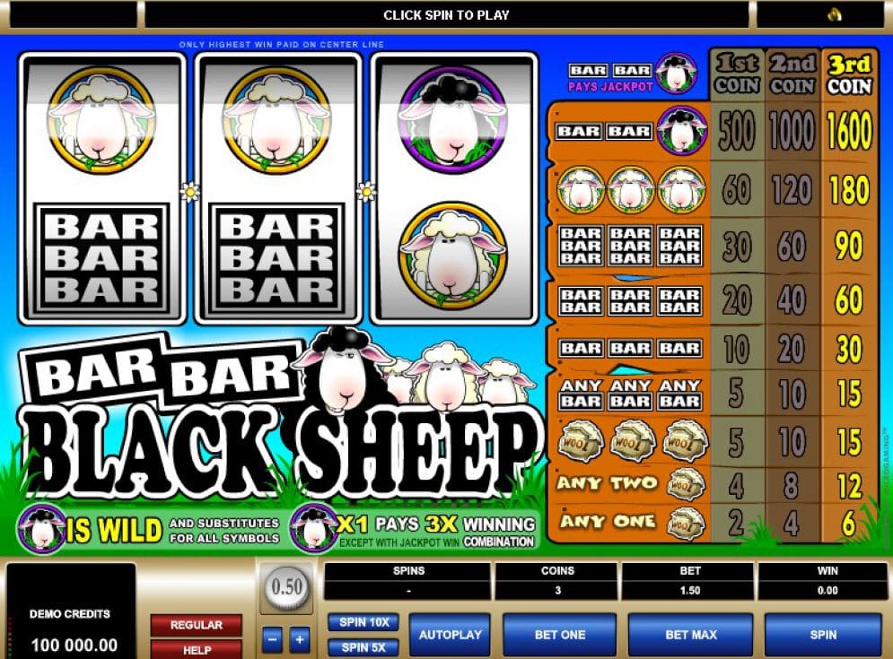 Bar Bar Black Sheep