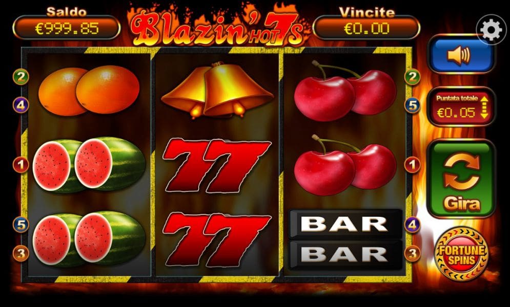 Blazin’ Hot 7s
