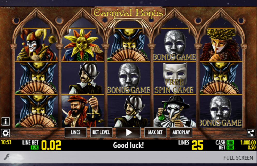 Carnival Bonus