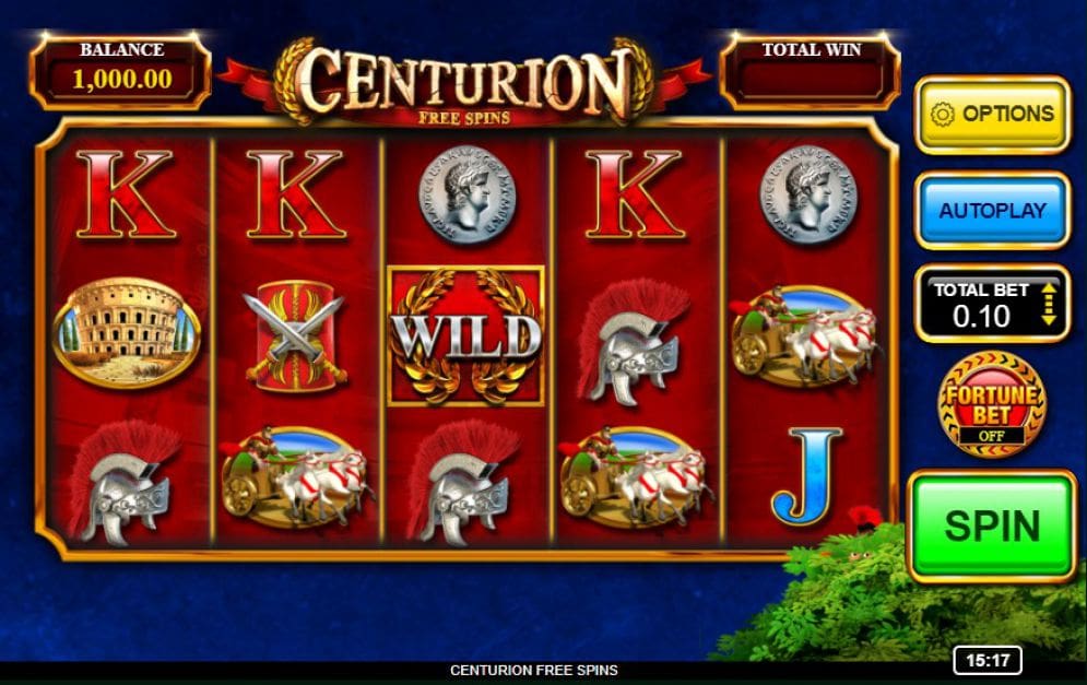 'Centurion Free Spins'