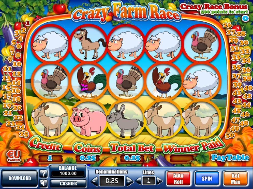 Crazy Farm Race