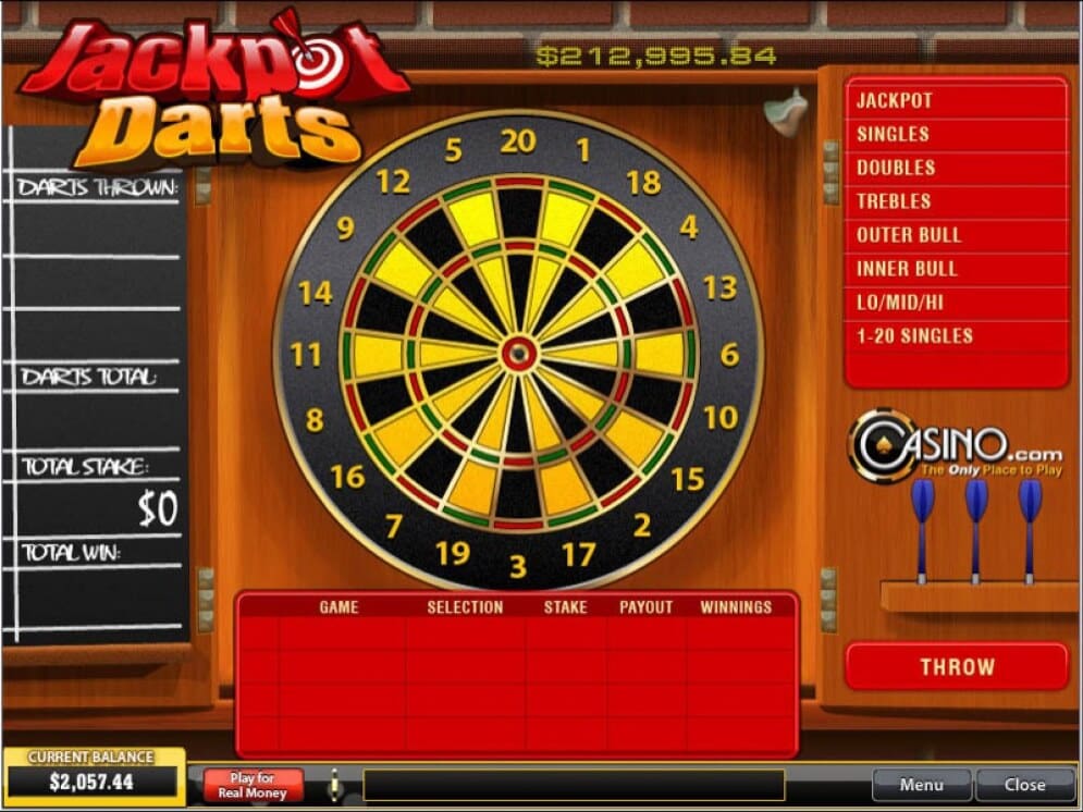 'Jackpot Darts'