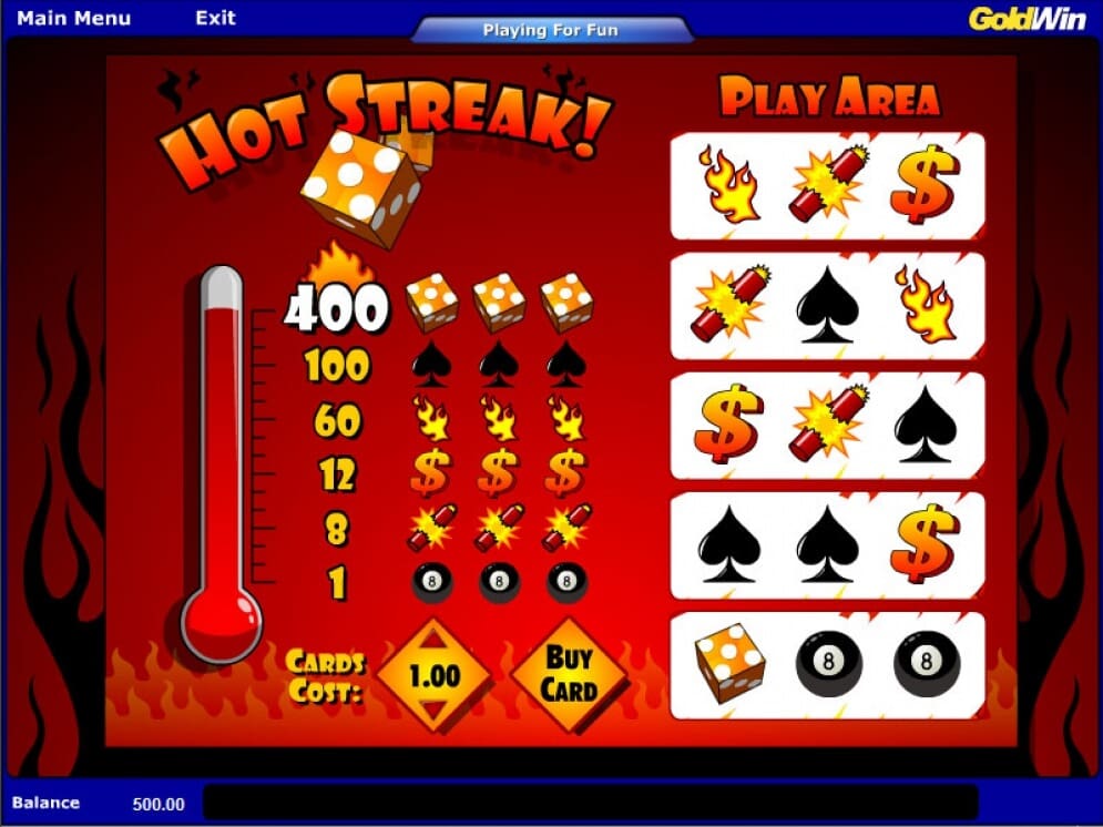 'Hot Streak'