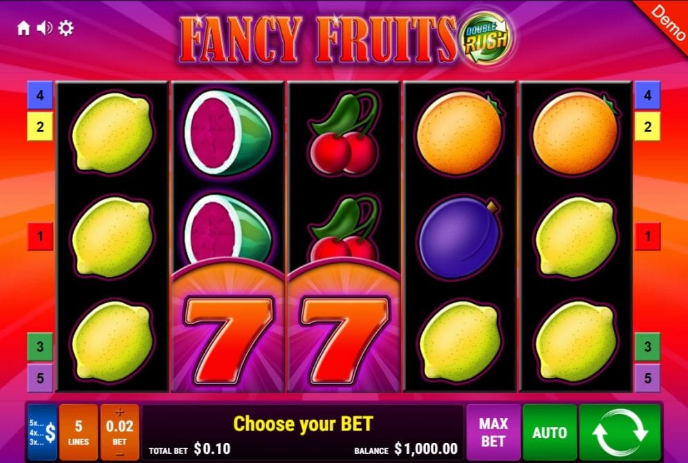 Fancy Fruits Double Rush