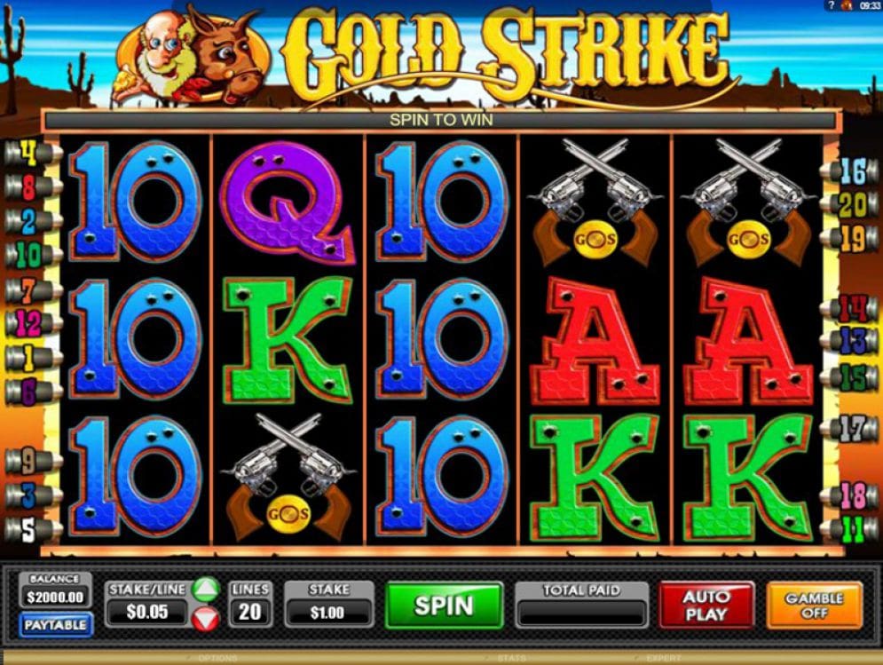 'Gold Strike'