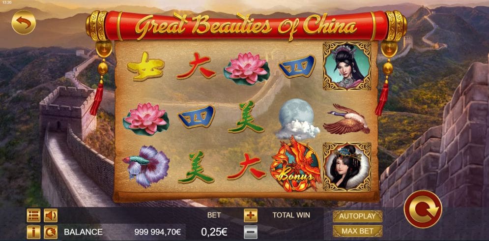 'Great Beauties of China'