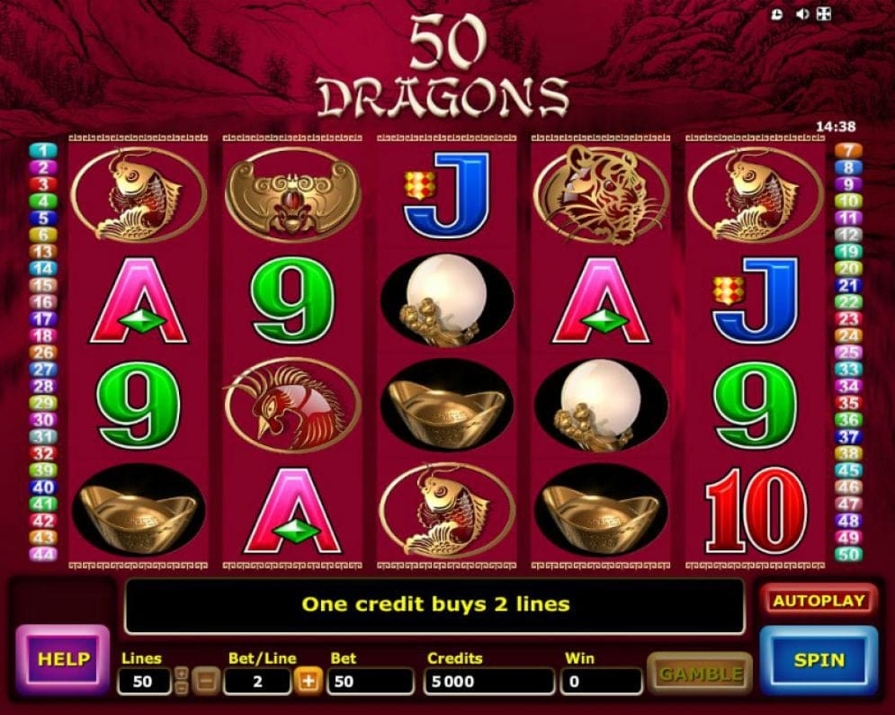 'Fifty Dragons'