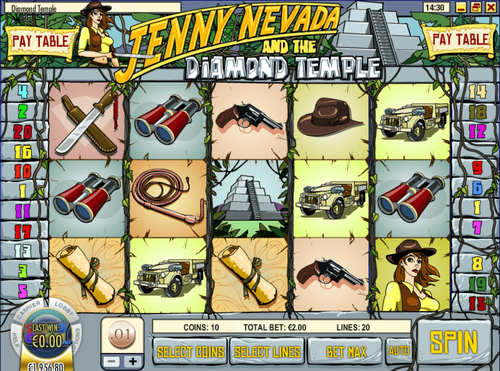 'Jenny Nevada and the Diamond Temple'