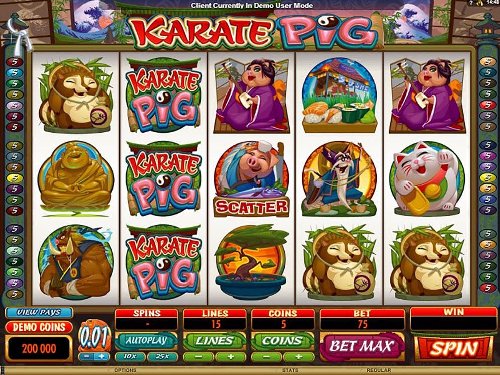 Karate Pig