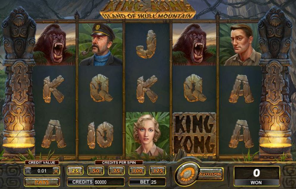 King Kong Island of Skull Mountain