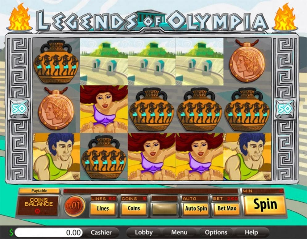 'Legends of Olympia'