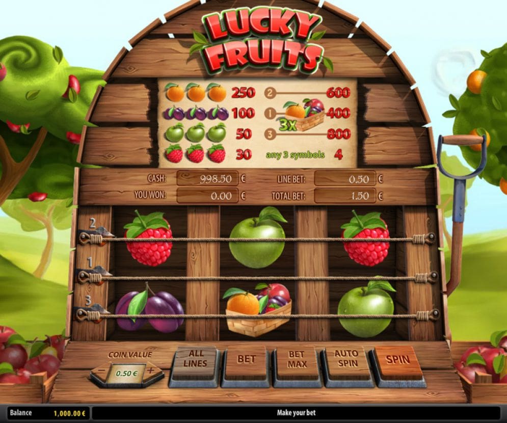 'Lucky Fruits'