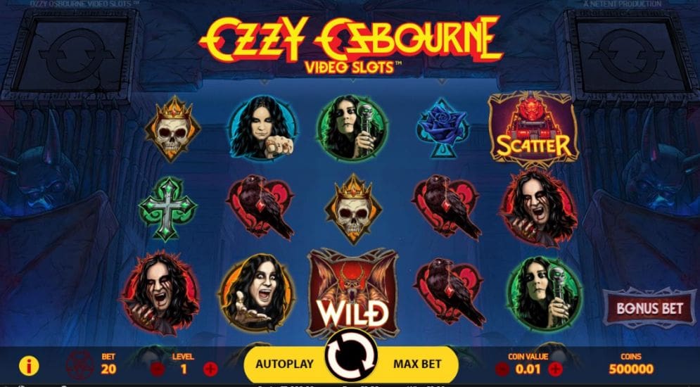 Ozzy Osbourne Video Slots