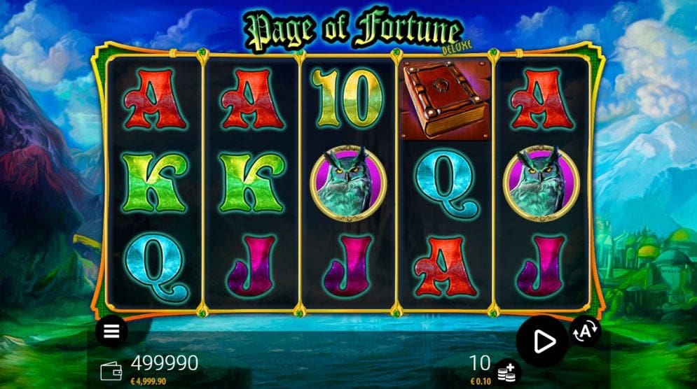 'Page of Fortune Deluxe'
