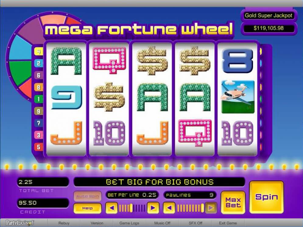 'Mega Fortune Wheel'