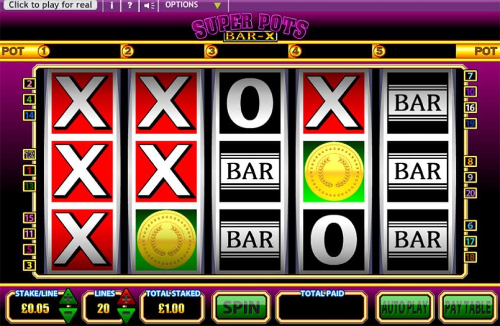 Superpots Bar-X