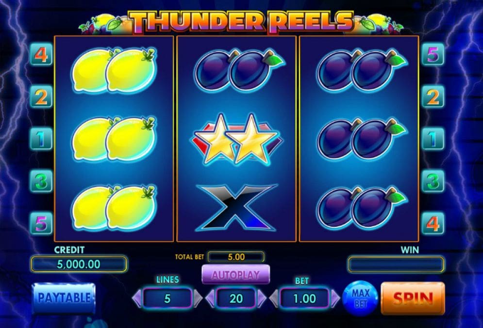 'Thunder Reels'