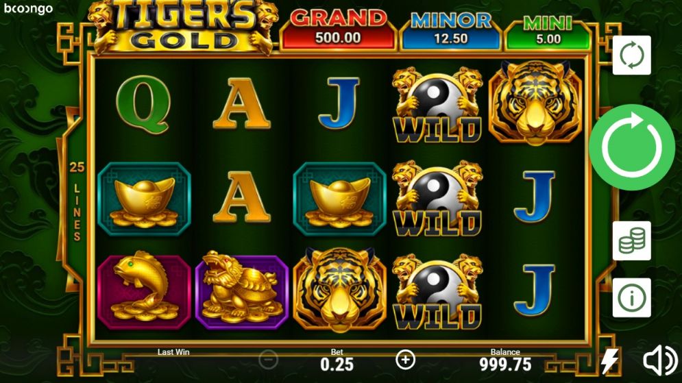 'Tiger’s Gold: Hold and Win'