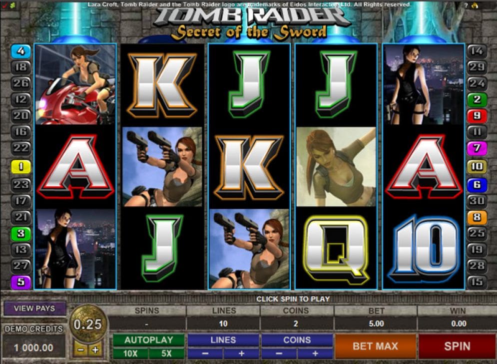 Tomb Raider Secret Of the Sword