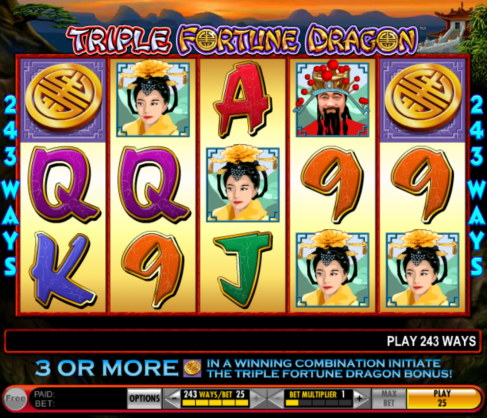 Triple Fortune Dragon