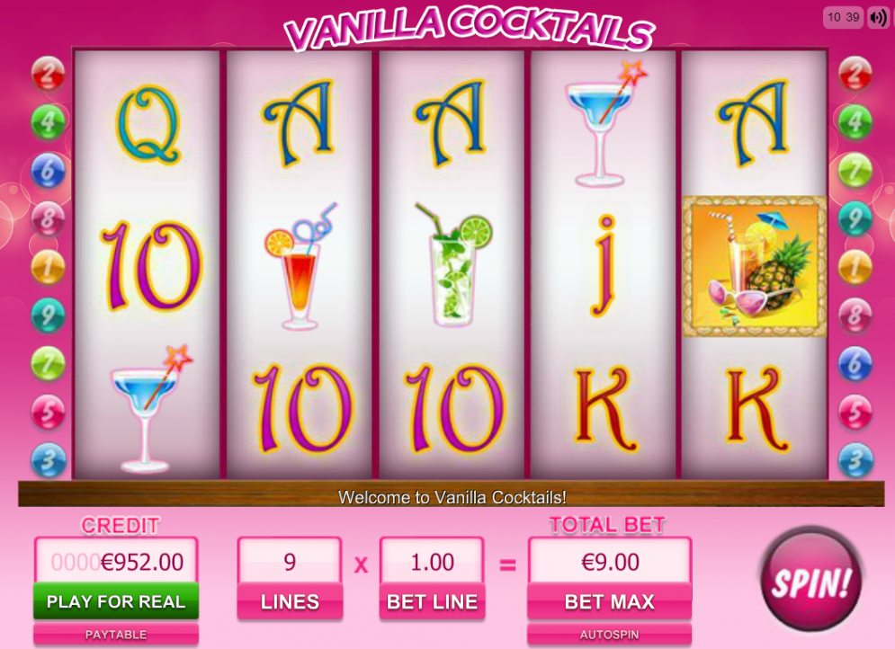 'Vanilla Cocktails'