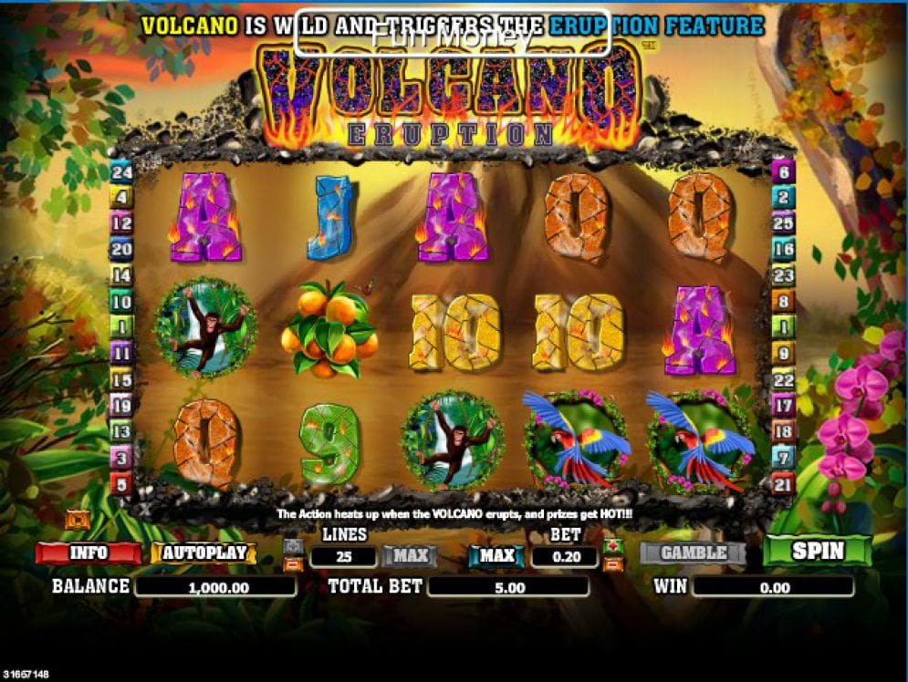 'Volcano Eruption'