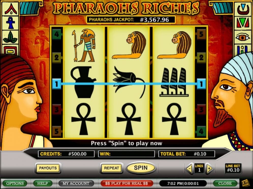 'Pharaohs Riches'