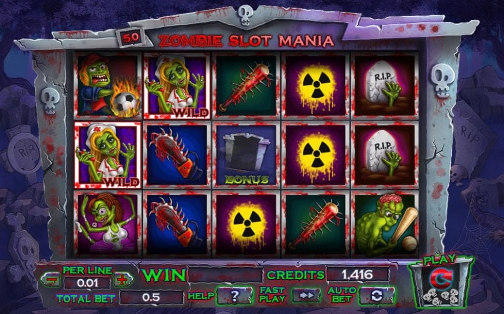 'Zombie Slot Mania'