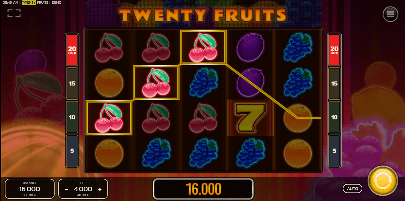 Twenty Fruits