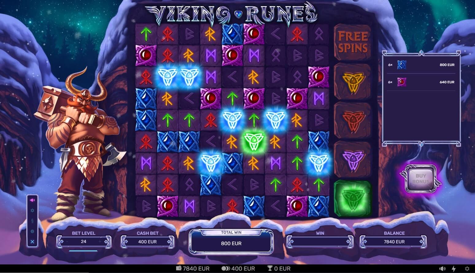 Viking Runes Bonus Buy