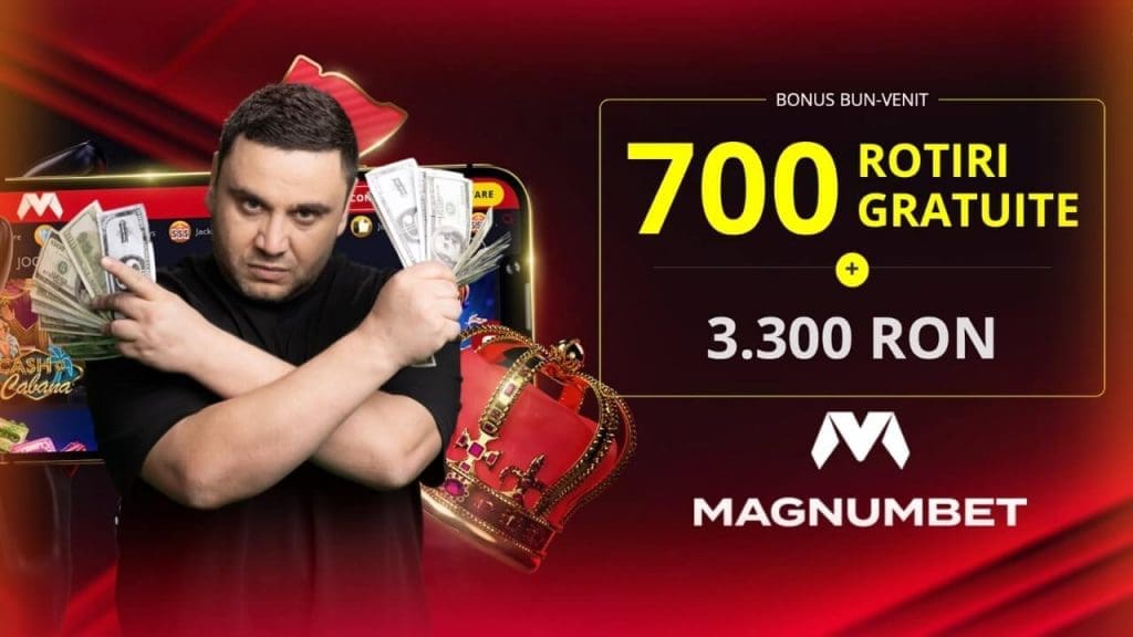 magnumbet casino - 700 rotiri gratuite + 3300 ron