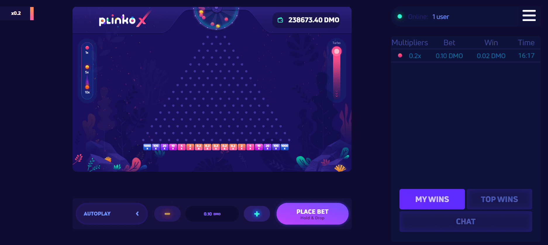 Plinko X