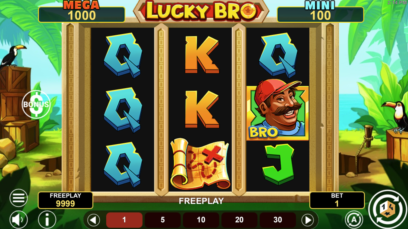 Lucky Bro Hold & Win