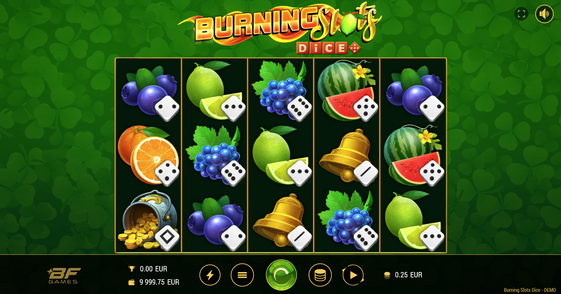 Burning Slots Dice