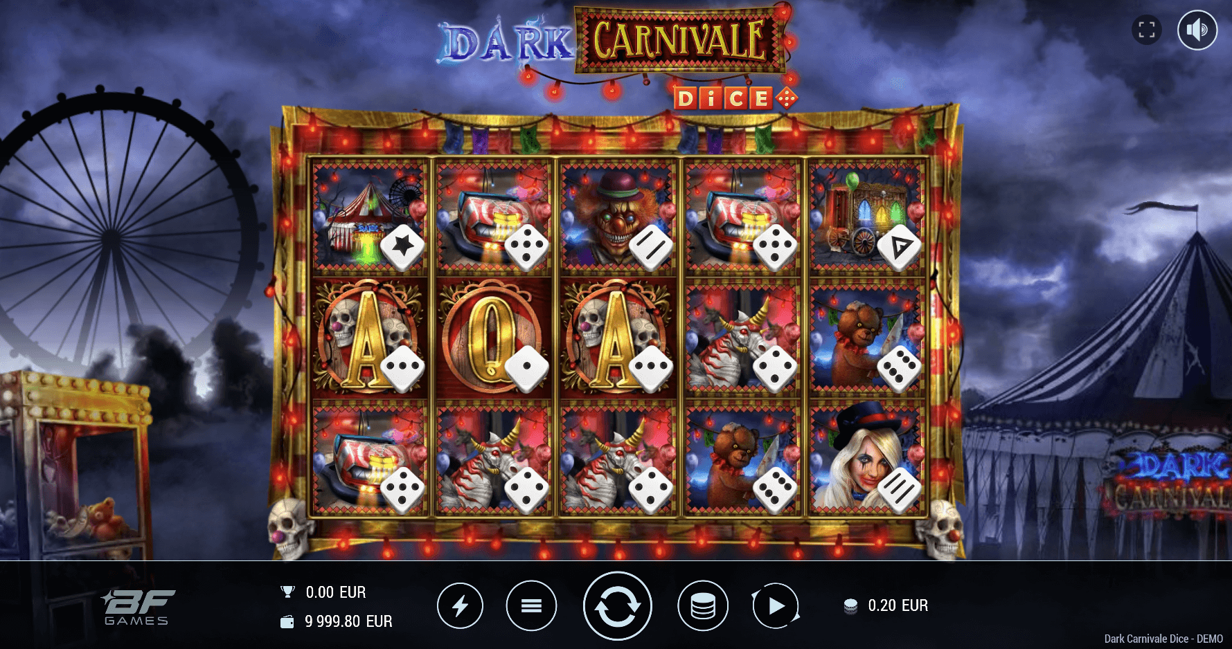 Dark Carnivale Dice